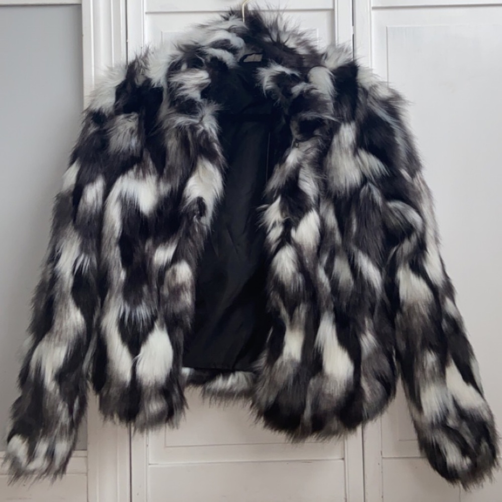 faux fur coat